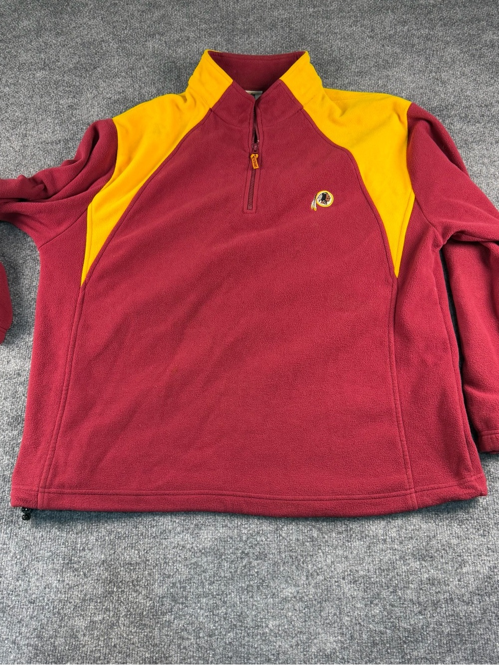 NFL Burgundy & Gold Team Apparel Fleece Jacket